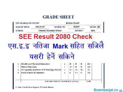 shsee result|SEE Result 2080 .